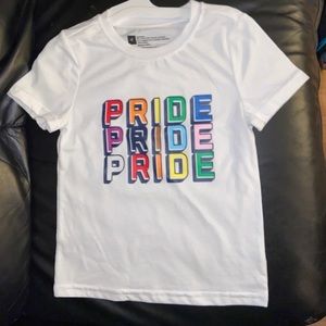 Childrens PRIDE T-shirt Sz 4 Rainbow Kids Shirt
